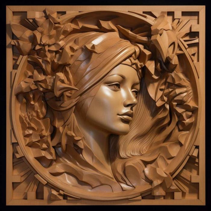 نموذج ثلاثي الأبعاد لآلة CNC 3D Art 